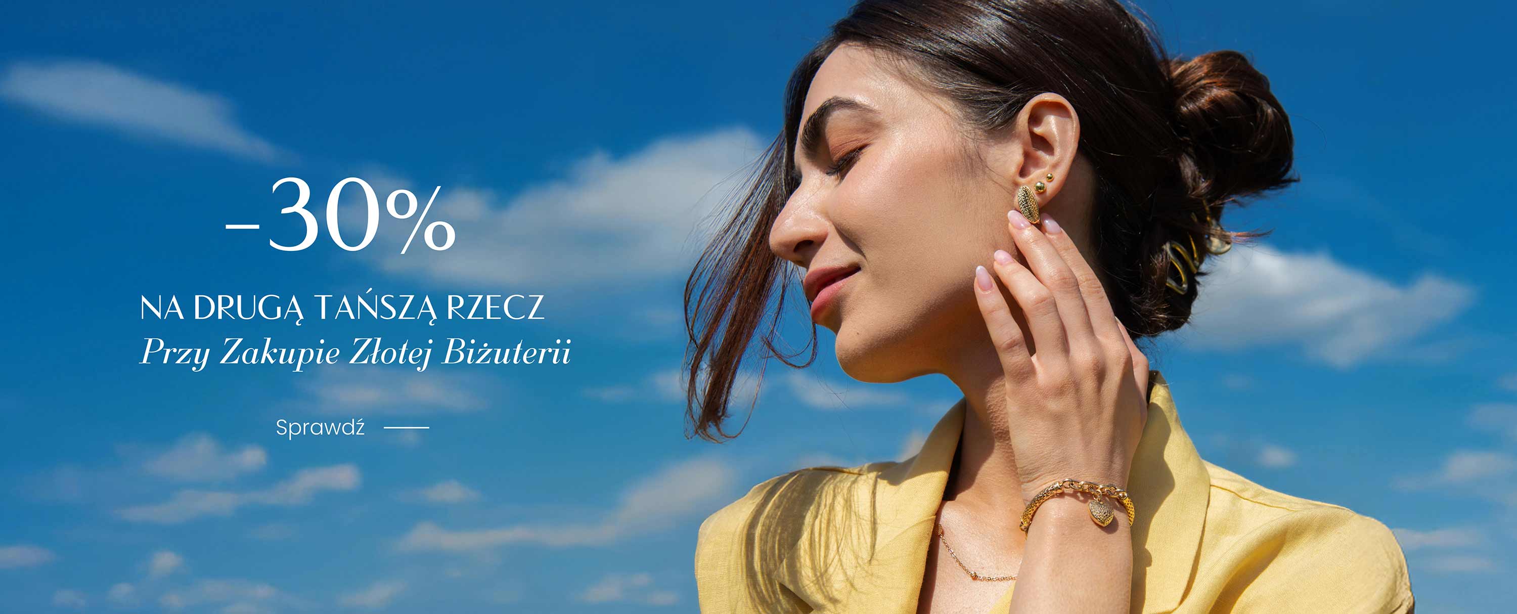 Biżuteria złota -30%