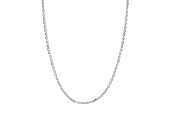 Srebrny łańcuszek splot Ankier