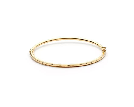 Bransoletka złota sztywna