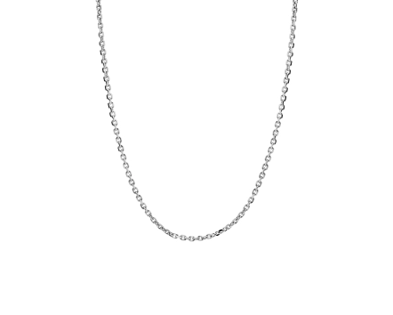 Srebrny łańcuszek splot Ankier