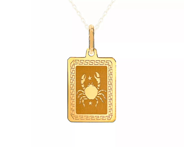 Zawieszka złota znak zodiaku Rak