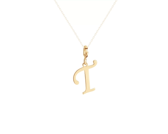Zawieszka charms literka T