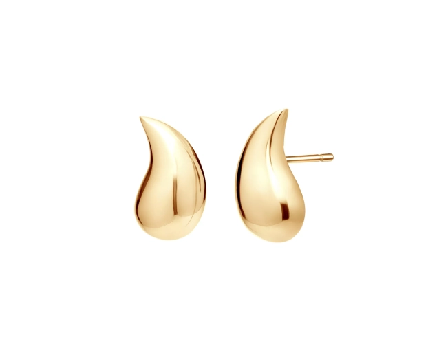 Srebrne kolczyki krople