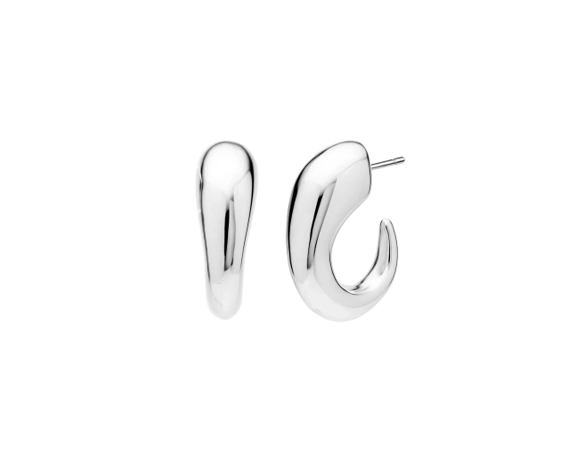 srebrne kolczyki szerokie