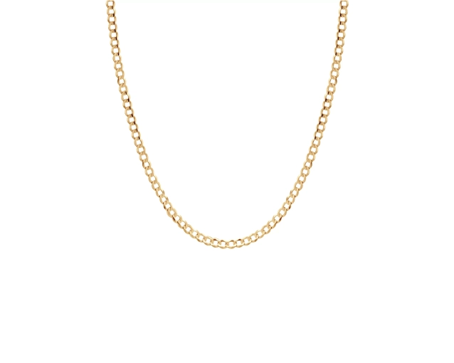 Łańcuszek  złoty splot Pancerka