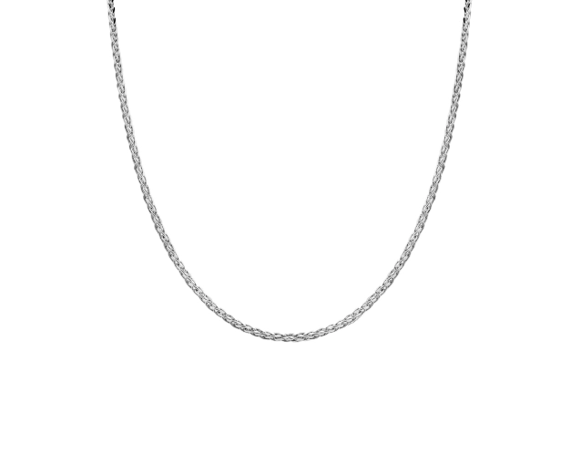 Łańcuszek srebrny splot Lisi ogon