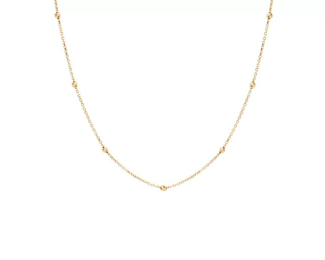 Naszyjnik złoty z kulkami