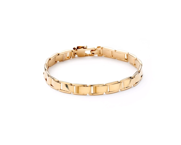 Bransoleta złota męska 
