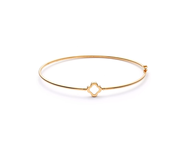 Bransoletka złota sztywna