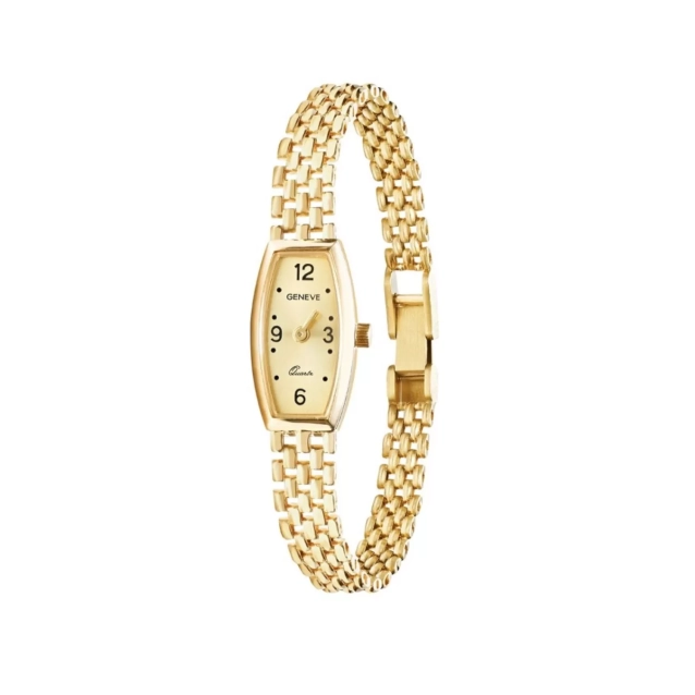 Zegarek złoty damski analogowy