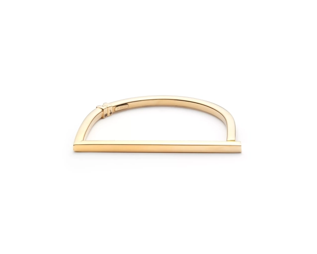 Bransoletka srebrna pozłacana geometryczna, nowoczesna i stylowa, unikalny design