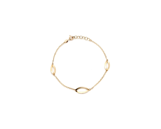 Bransoletka złota minimalistyczna