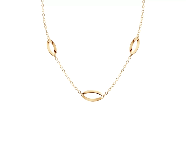 Naszyjnik złoty minimalistyczny