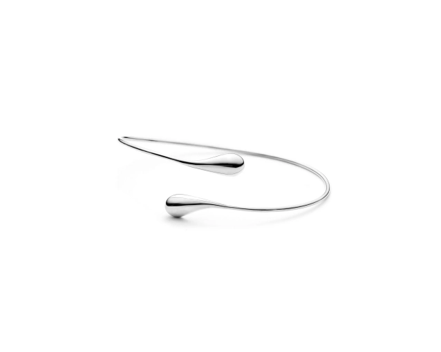 Bransoletka srebrna z kroplami