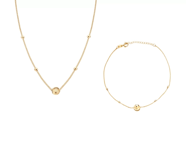 Zestaw złoty Kulki PRZ 0022