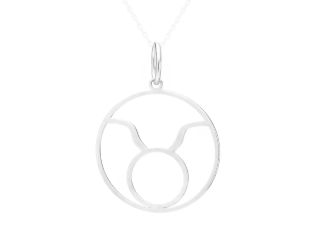 Zawieszka srebrna znak zodiaku Byk