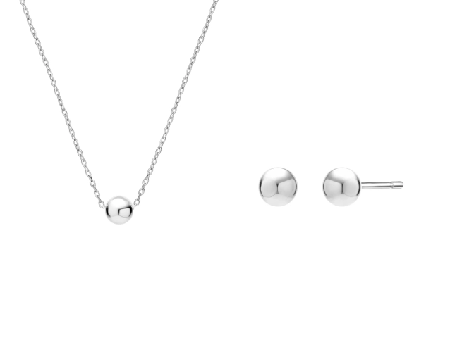 Zestaw srebrny kulki PRS 0012