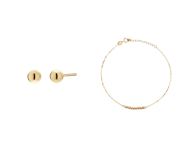 Zestaw złoty Kuleczki PRZ 0010