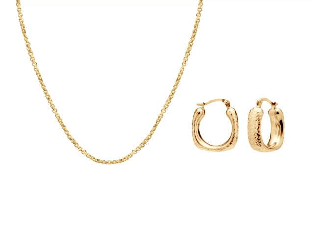 Zestaw złotej biżuterii PRZ 0053