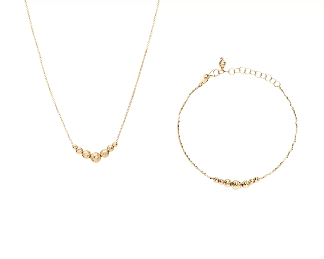 Zestaw złotej biżuterii PRZ 0064